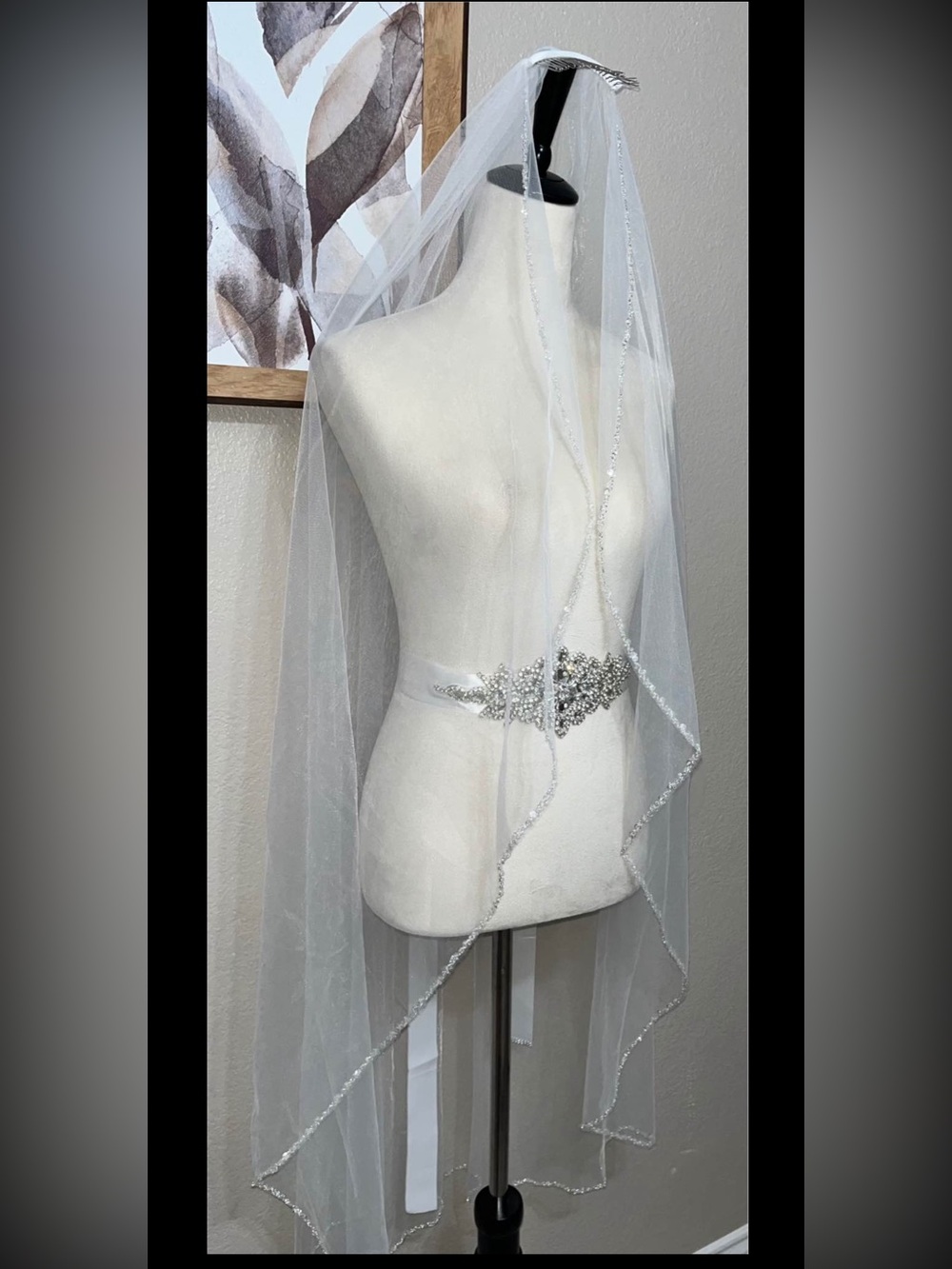 Weeding Bride Veil and Belt